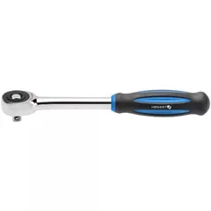 Ручной инструмент Hoegert HT1R372 Трещотка ротационная 1/2", 60T, сталь CrMo (с крутящейся рукояткой)