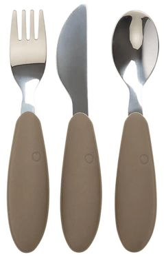 Посуда для кормления BIBS 4340243 Set tacamuri din otel inoxidabil Dark Oak