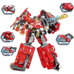 Robot Essa XL91879 Robot transformer 5în1 Robot de foc