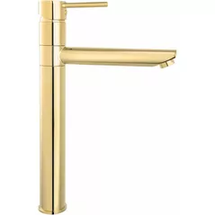 Смеситель для умывальника Ferro FIESTA BFI2LG (lavoar inalta) auriu