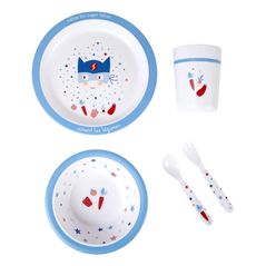 Seturi pentru hrănire bebelușilor Premaman PRF652-CCC-UNQ Disney Supereroi, 5 piese