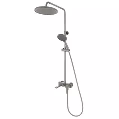 Душевая панель Zaffiro Bara dus F-DESIGN Gun Metal FD1-ZFR-7USET1-04