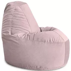Fotoliu BeanBag BeanBag BM5900, Velur de lux, XL, Pudră