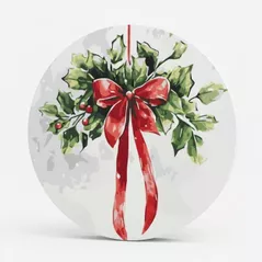 Tablou pe numere BrushMe RC00101M rotunda d30, Vasc de Craciun