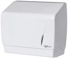 Suport pentru hârtie Bisk 00344 prosoape hartie pliate, alb, PL-P1