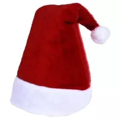 Decor de Crăciun și Anul Nou Promstore 12751 Caciula Mos Craciun 45cm, poliester