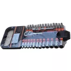 Набор ручных инструментов miscellaneous Y37-27, головки 20шт+звездочка с трещеткой 1/4