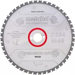 Disc de tăiere Metabo 628041000 Pânză de fierăstrău circular Precision CUT pt lemn HW/CT 216x30, 48