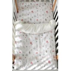 Детское постельное белье Veres 154.5.04.6 Сменная постель Фланель Улитки 90x110/40x60 (3ед.)