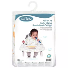 Слюнявчики Sevi Bebe 264 слюнявчик 2в1 скатерть