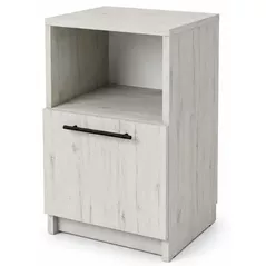 Тумбочка Mashtab 12431 Lugo (400x360x650) Stejar Alb