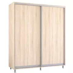 Dulap Mobildor-Lux Aron-P uși glisante din PAL (190x60x200H cm) Sonoma