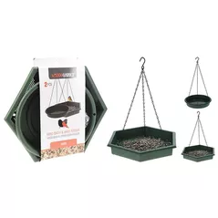 Produse pentru animale domestice ProGarden 55381 Hrănitor pentru pasari 28x45cm + adăpătoare D20x43cm, plastic