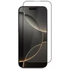 Стекло защитное для смартфона Helmet iPhone 16 Pro Max, Diamond Glass 5D, Black