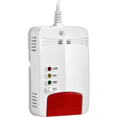 Senzor de fum și gaz Uniplast 90081 Semnalizator gaz SAFE HOUSE 250 Dual UGAS (metan+monoxid de carbon)