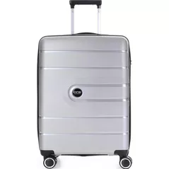 Чемодан CCS 5241 L Silver