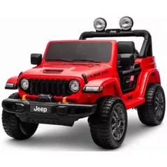 Mașină electrică pentru copii Kids car DK-JWR556_Red Jeep Wrangler Rubicon 392, 12V10AH, scaune din piele