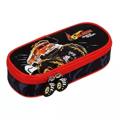 Penar școlar St.RIGHT 52825 Penar 20.5x9.5x5cm, Bambino Hot Wheels 5Alarm, textil