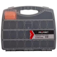 Система хранения инструментов Profmet 758003 Пластиковый органайзер PP03 75 x 375 x 480 мм Poly 48