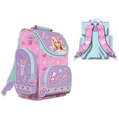 Rucsac pentru copii Promstore 52844 Barbie 27x16x35cm