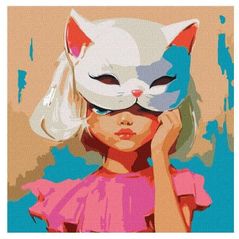 Картина по номерам Ideyka (KHO8541) Meow, 50х50