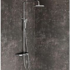 Душевая панель Ravak Bara dus TE termostatica c polita chrome/black TE 094.02CR/BL (X070162)