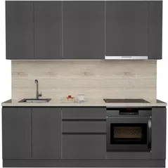 Мебель для кухни ArtFlame GOLA Storm Grey (2.2 m.l.)
