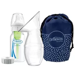 Pompă pentru sân Dr. Brown's 72239316306 cu biberon