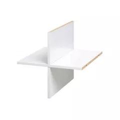 Полка декоративная 5five 51860 крестовина для модулей 31x31x31cm, белый