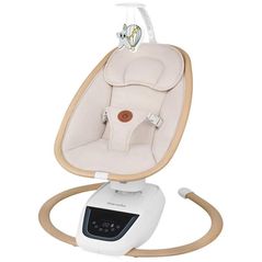 Leagăn pentru bebeluși Lionelo Olivia Beige Natural