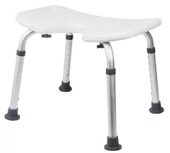 Сиденье для ванной и душа Bisk 07640 Scaun sanitar PRO alb