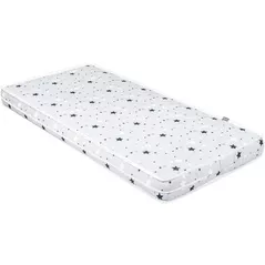 Saltea pentru copii Kikka Boo 41107030051 Saltea pentru patut Day Dream Stars Grey, 120x60x10 cm