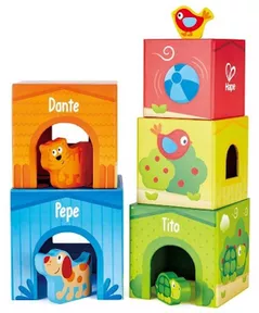 Jucărie Hape E0451 Piramida Turnul prieteniei