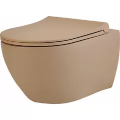 Унитаз Ege Vitrifye KNIDOS rimoff (88303) + bide latte