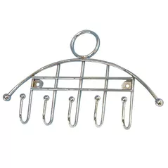 Вешалка для одежды Axentia 701725 Cuier 5 agatatoare 27х17 cm. Cromat