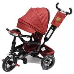 Bicicletă-cărucior Richi RTM300/3 rosie