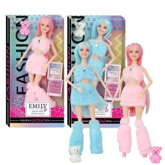 Кукла Essa QJ139C Păpușa Emily cu ursuleț (în asort.)