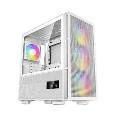 Корпус для ПК Deepcool CH560 WH DIGITAL ATX Case, with Hybrid Side-Window