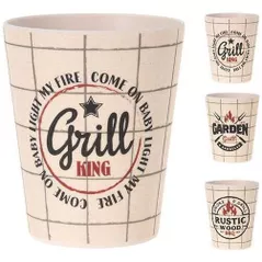 Стакан Excellent Houseware 50686 Grill D8x10cm, пластик