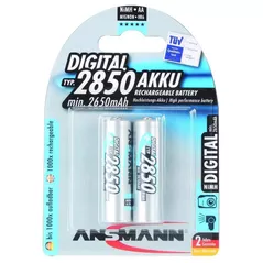 Acumulator Ansmann 5035082 NiMH rechargeable battery Mignon AA / HR6 / 1.2V, 2850mAh, 2 pack