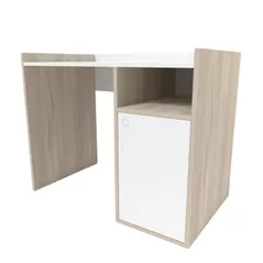 Офисный стол Smartex (10911) Tab Classic 110cm Alb+Stejar Deschis