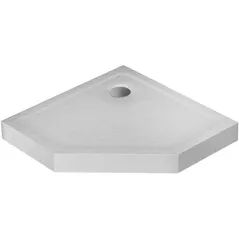 Душевой поддон New Trendy Mild Stone Pentagonal,white 90x90x4,5 B-0540