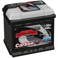 Автомобильный аккумулятор Sznajder 55005 50Ah Carbon EFB 450А