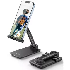 Аксессуар для моб. устройства Ugreen 20435 Foldable Multi-Angle Phone Desktop Stand, Black