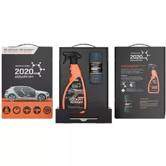 Средство для ухода за авто Polychrom 2020 Set COCKPIT REINIGER GUAVA 500 ml + lavetă microfibră
