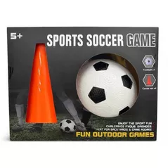 Echipament sportiv New World 4279 Antrenor fotbal cu obstacole si minge 10045a