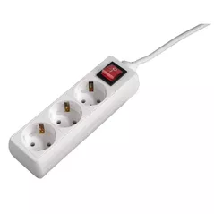 Фильтр электрический Hama 30535 3-Way Panel with Switch 3m