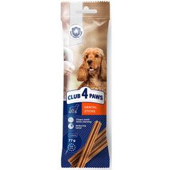 Hrană pentru animale de companie CLUB 4 PAWS 24230990 Snack dentar pentru câini adulți, rase medii, 22x77 g