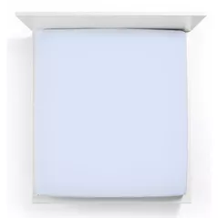 Lenjerie de pat Formesse 035-19-0523 Fitted Sheet Bella Gracia standard 180x190-200x220 Sky blue
