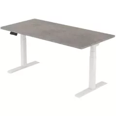 Masă pentru calculator sc ET223WH, blat Beton, 1600x800